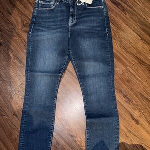 Good American Dark Blue Slim Jeans